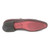 Genuine leather sole and heel detail on Golden Pass brown dress shoe