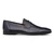 MEZLAN Men's Deerskin Blue Penny Loafer