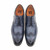Ugo Vasare  Grey H and H Brogue Hand Burnished Wing Tip Shoes