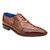Belvedere Biagio Men's Split-Toe Oxfords Peanut Ostrich / Calf-Skin Leather Shoes