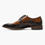 Stacy Adams TRUBIANO Brown Multi Moc Toe Oxford Shoes