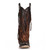 Corral Leopard Print and Fringe Western Boots with Copper Studs