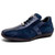 Mauri Wisdom Wonder Blue Genuine Caiman Suede Sneakers