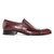 Mario Manzoni Bourgogne Véritable Peau De Cerf Double Gore Slip-On