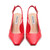 Lady Couture MISTIC Red Jewel Metallic Heel Slingback