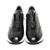 Sigotto Uomo Black Italian Soft Nappa Leather Fashion Sneaker