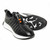 Lightweight sole of the Sigotto Uomo black quilted Nappa leather sneaker