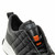 Three-quarter angle view of the Sigotto Uomo black quilted fashion sneaker on a neutral background