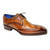 Emilio Franco Carmine Cognac Calf Skin Wingtip Shoes