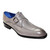 Emilio Franco Bernardo Grey Calf Leather Monk Straps Shoes