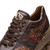 Marco Di Milano BRESCIA Washed Cognac Hand-Painted Python & Calfskin Sneakers