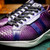 Marco Di Milano VERONA Purple Python & Calfskin Sneakers
