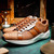 Marco Di Milano VERONA Honey Python & Calfskin Sneakers