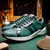 Marco Di Milano Verona Green Python & Calfskin Sneakers