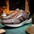 Marco Di Milano VERONA Brown Python & Calfskin Sneakers
