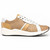 LYON II Ostrich and Calfskin Orix/White Sneakers