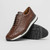 SCANNO Ostrich Brown Classic Fashion Sneakers