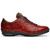 SAULO Alligator/Ostrich Cognac Fashion Sneakers