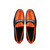 HUGO Ostrich Orange/Navy Loafers
