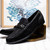 Marco Di Milano Hugo Ostrich Black Suede Bit Loafers