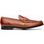 Marco Di Milano Hugo Lizard And Calfskin Cognac Bit Loafers