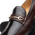 Marco Di Milano Hugo Lizard And Calfskin Black Bit Loafers