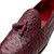 Marco Di Milano Aubiere Wine Ostrich Loafers
