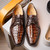 Marco Di Milano Caribe Orix/Brown Caiman Derby Shoes