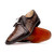 Marco Di Milano Caribe Orix/Brown Caiman Derby Shoes