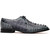 Marco Di Milano Caribe Derby Gray Caiman  Shoes
