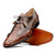 Marco Di Milano Anzio Derby Orix/Brown Alligator And Calfskin Shoes