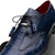 Marco Di Milano Anzio Derby Blue Alligator And Calfskin Shoes