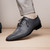 Marco di Milano Criss Oxford schwarze Rochenschuhe