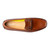 Florsheim Cognac Driver Chaussures en daim et cuir à bout mocassin