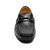 Florsheim - Chaussures Driver noires en daim et cuir à bout mocassin