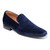 Florsheim Navy Postino Plain Toe Velvet Slip On