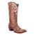 Corral Glow-In-The-Dark Cognac Flowered Embroidery Boots