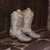 Corral Women’s Eliza White Glitter Inlay & Crystals Boots