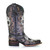 Corral Women’s Leather White Floral Skull & Black Studs Boots