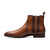 Stacy Adams Cognac Kalen Chelsea-Stiefel mit schlichter Zehenpartie