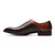 Stacy Adams Brown Multi Halloway Oxford mit schlichter Zehenpartie