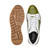 Belvedere Blake Herren-Sneaker aus exotischem Straußen-/Kalbsleder in Limette und Weiß