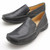 Sandro Moscoloni Dillon Black Calfskin Slip-ons