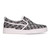 Mauri Men's Posh Double Mauri Fabric Black Grey/White Casual Slip-On Sneakers