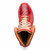 Mauri Herren-Lässige Schnür-Sneakers aus diamantrotem Lackleder von Mauri