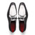 Marco Di Milano Andretti Dress White / Black Ostrich Leg Shoes