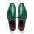 Marco Di Milano Andretti Dress Green Ostrich Leg Shoes