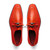 Marco Di Milano Andretti Dress Orange Ostrich Leg Shoes