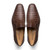 Marco di milano slip-on en crocodile caïman marron trento