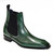 Duca Empoli Men's Green Calf-Skin Leather Boots